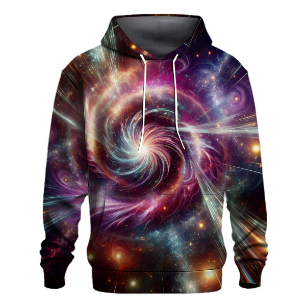 Galactic Neon Burst Hoodie