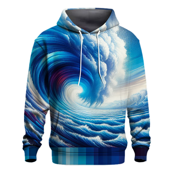 Dynamic Wave Movement Hoodie