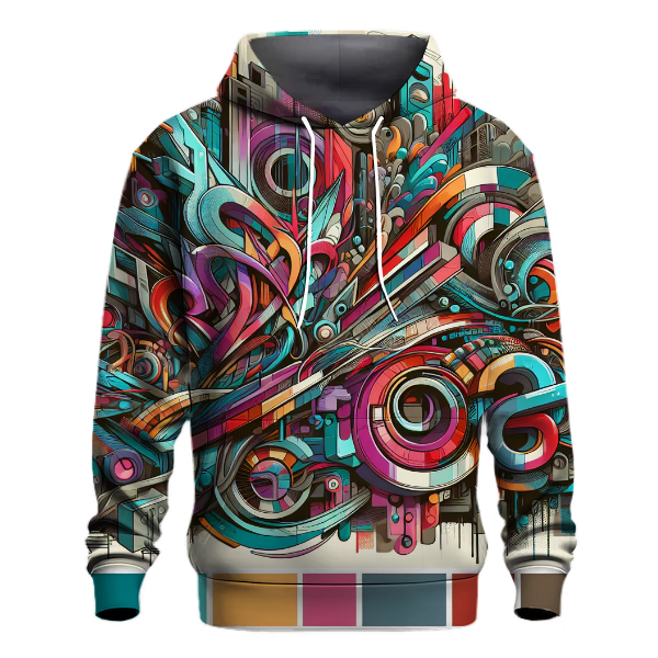 Chic Urban Graffiti Hoodie