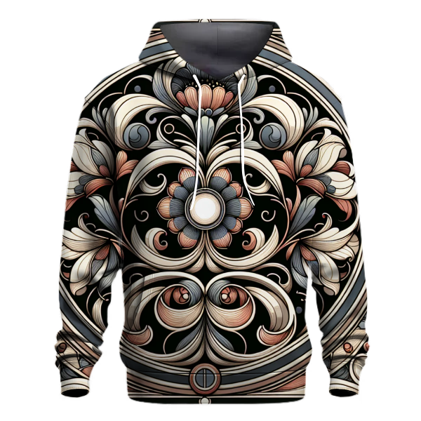 Geometric Art Nouveau Hoodie