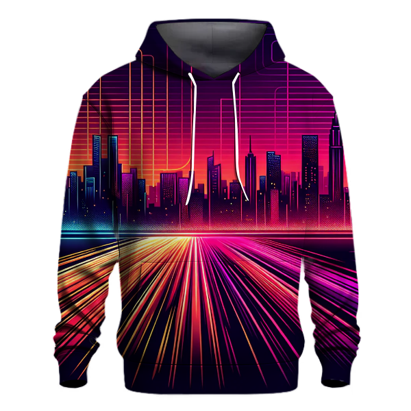 Neon Twilight Fusion Hoodie