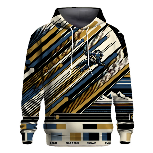 Space Odyssey Stripes Hoodie