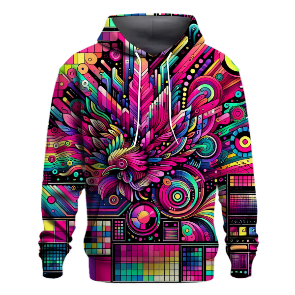 Funky 80s Art Hoodie