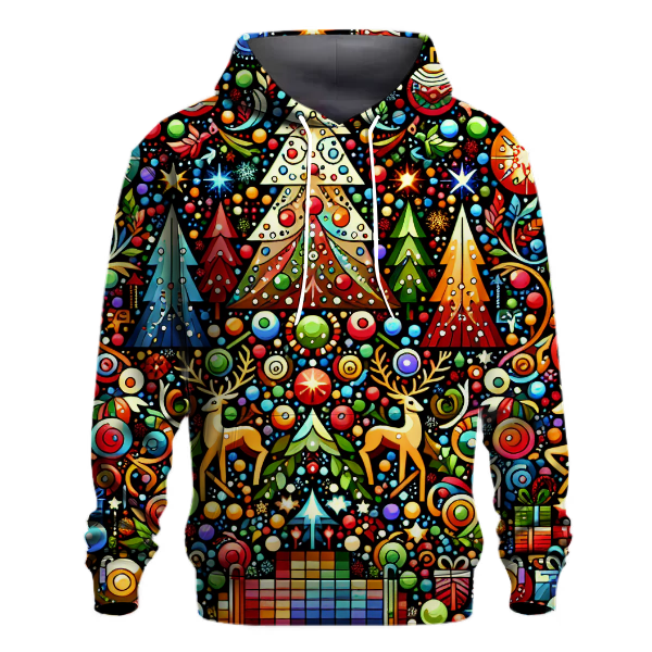 Funky Holiday Patterns Hoodie