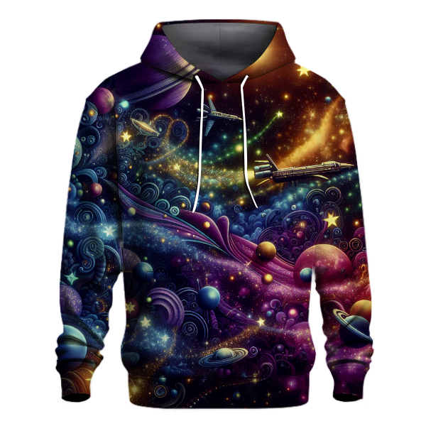 Cosmic 80s Fantasy Hoodie
