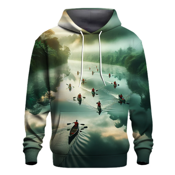 Canoeing Tranquility Hoodie