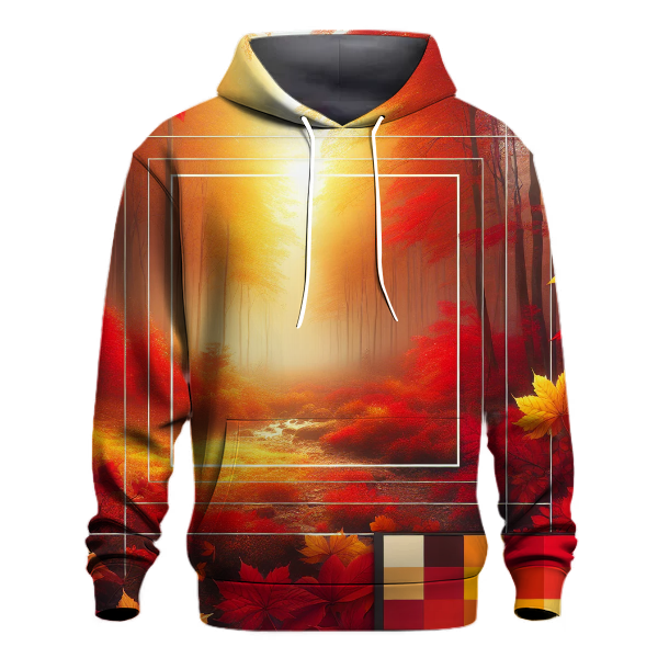 Majestic Autumn Blaze Hoodie