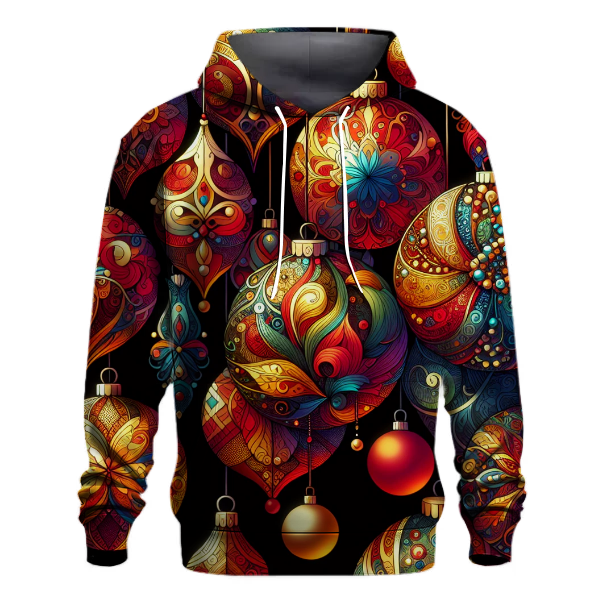 Joyous Holiday Ornaments Hoodie