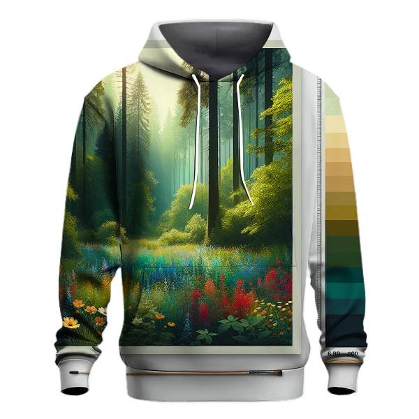 Peaceful Forest Reflections Hoodie