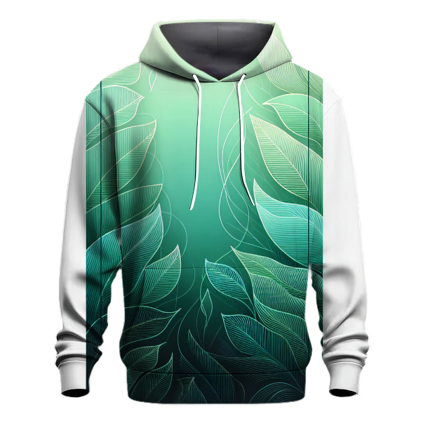 Lush Green Oasis Fade Hoodie