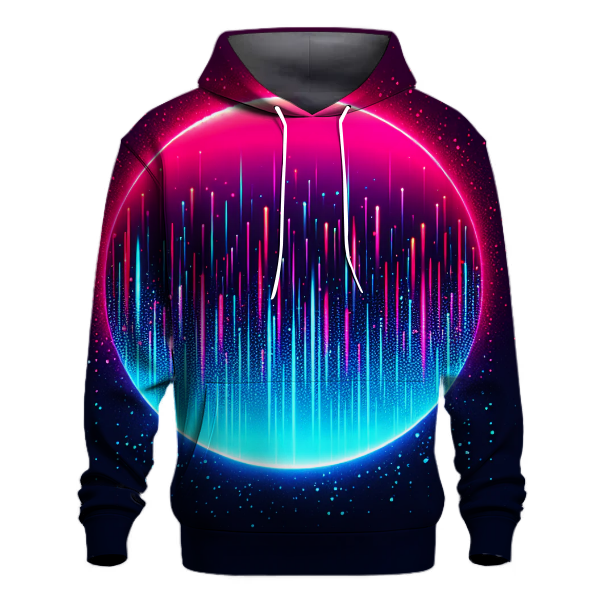Vivid Neon Rush Hoodie