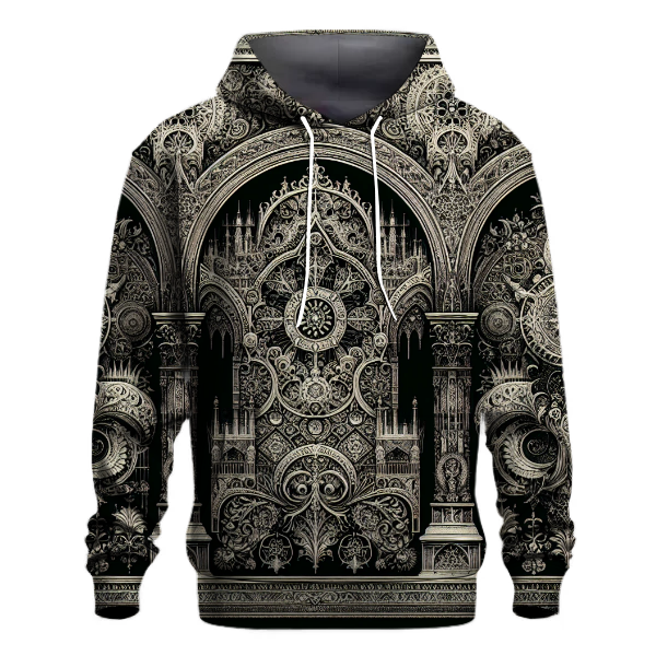 Gothic Enigma Tapestry Hoodie