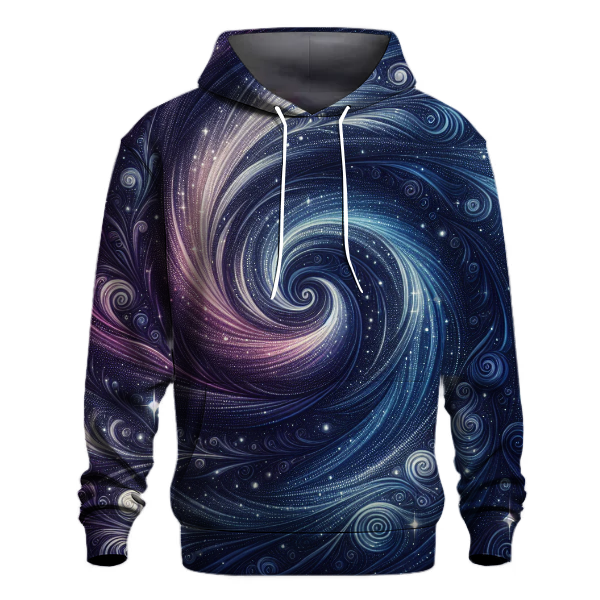 Starlit Night Tie-dye Design Hoodie