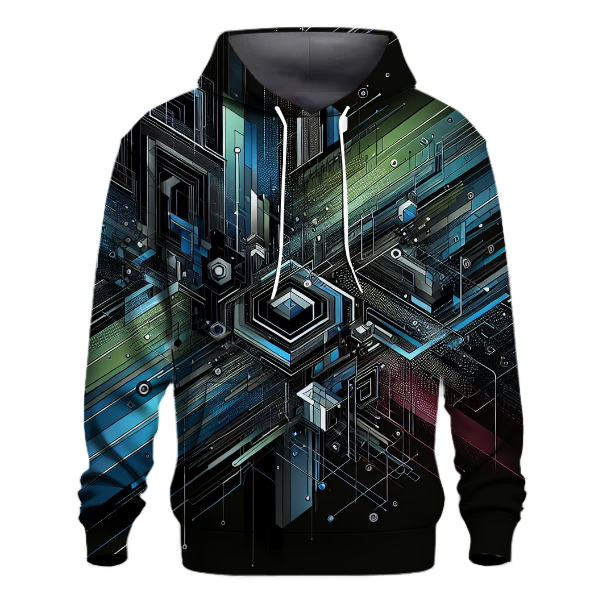 Futuristic Tech Fusion Hoodie