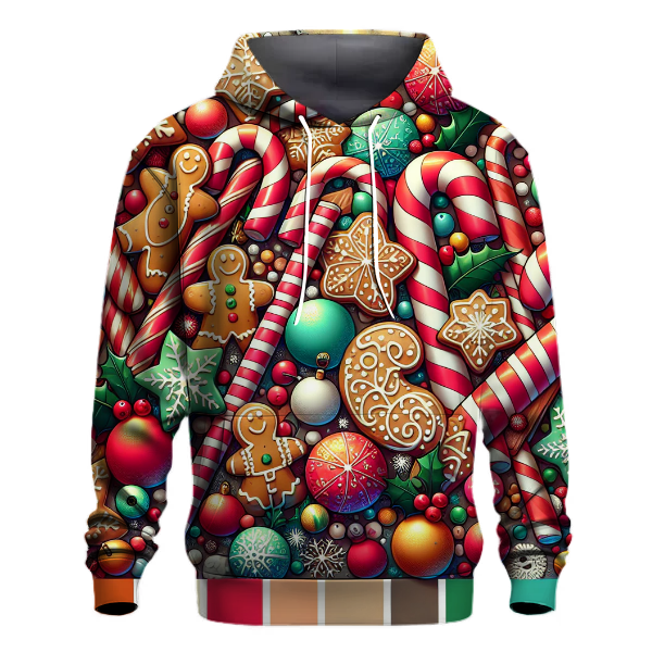 Candy Cane Christmas Hoodie
