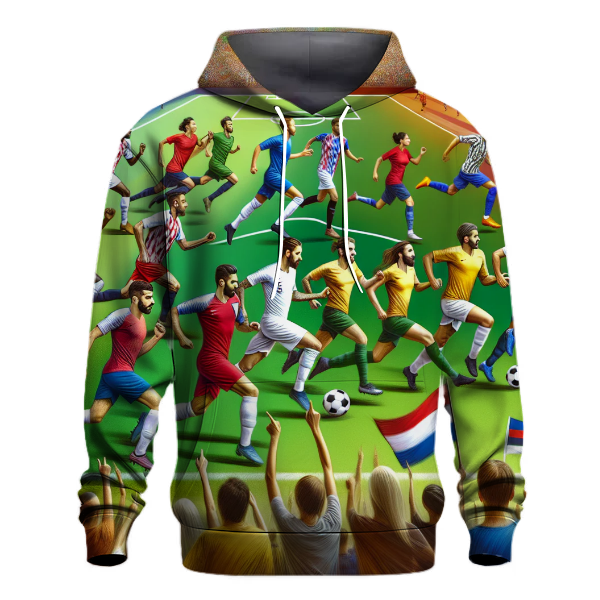 Soccer Field Graphic Hoodie