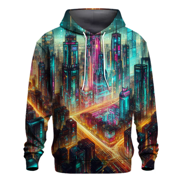 Futuristic Cyberpunk Vibes Hoodie