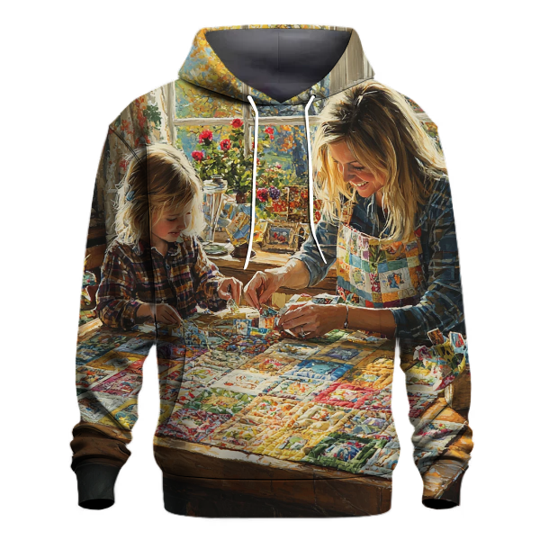 The Quilt of Memories A Mothers Heartfelt Love Hoodie