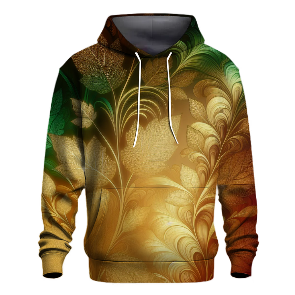 Golden Forest Glow Hoodie