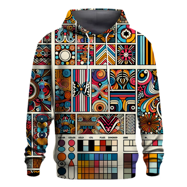 Chic Patchwork Hoodie