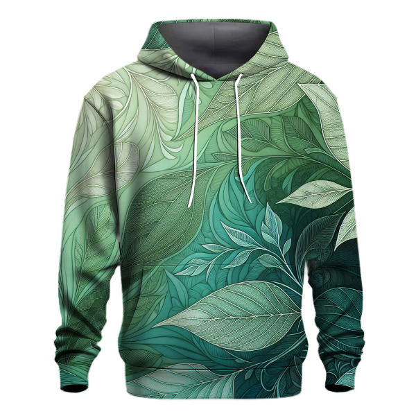Ethereal Mint Glow Hoodie