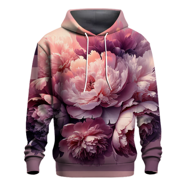 Twilight Peony Petals Hoodie