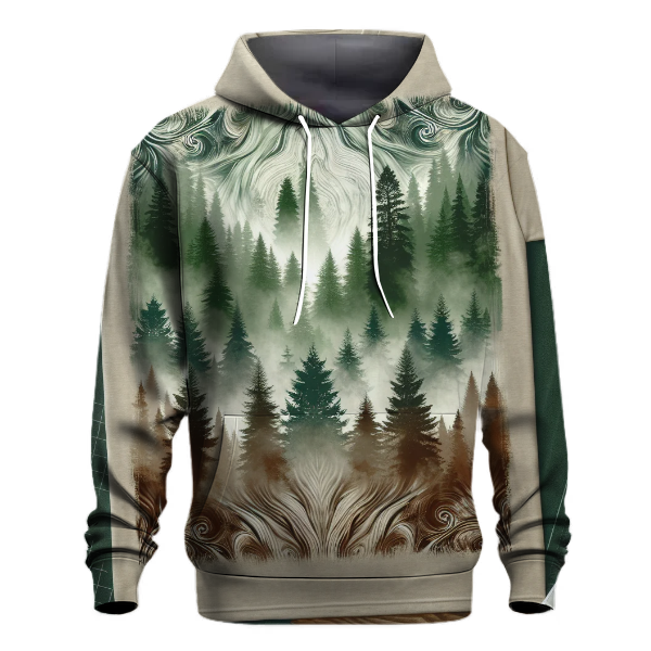 Enchanting Woodland Mist Hoodie