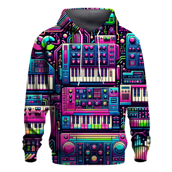 Techno Synthesizer Dreams Hoodie