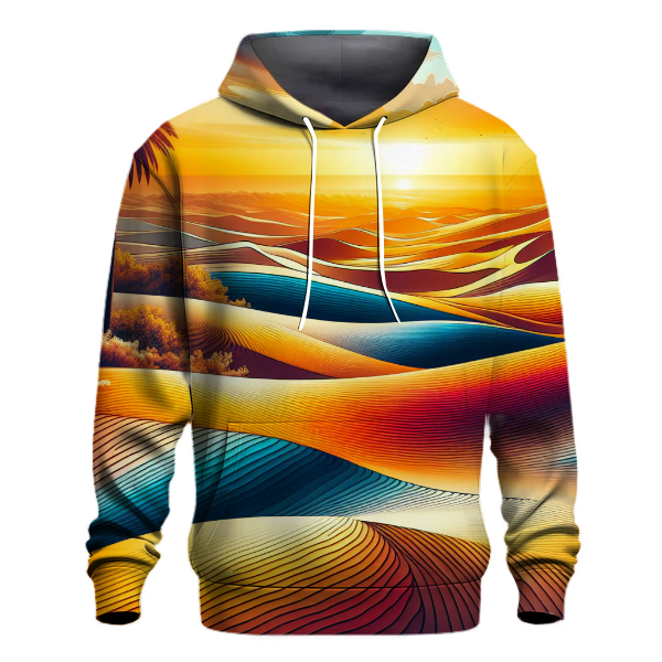 Exotic Desert Oasis Hoodie