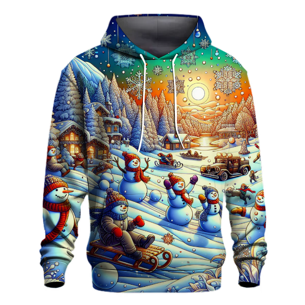 Frosty Friends Winter Adventure Hoodie