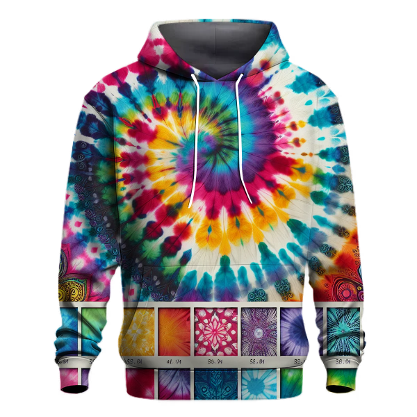 Hippie Tie-Dye Wonderland Hoodie