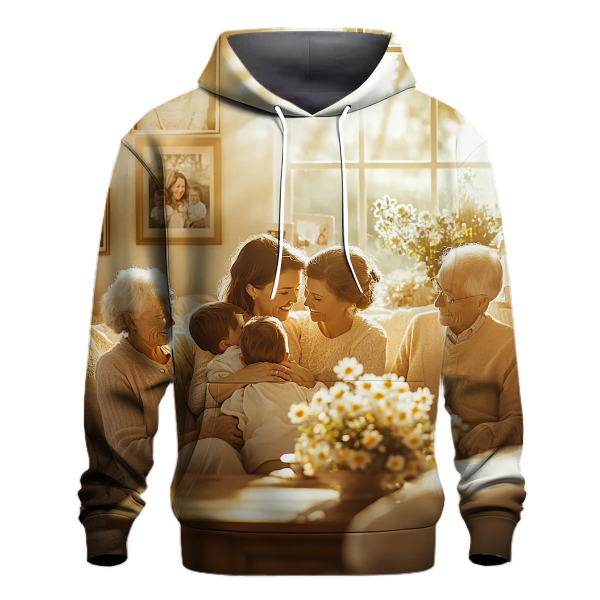 The Embrace of Generations A Legacy of Love Hoodie