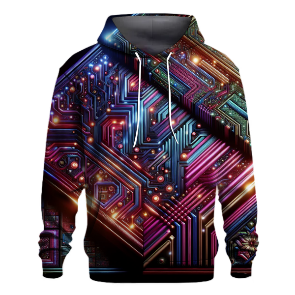 Retro Tech Harmony Hoodie