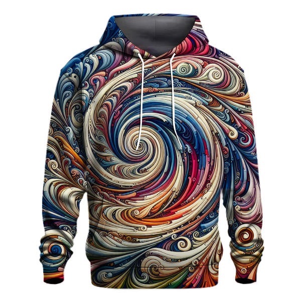 Hazy Swirls Hoodie