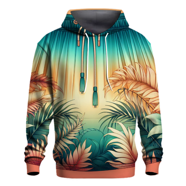Breezy Island Vibe Gradient Hoodie