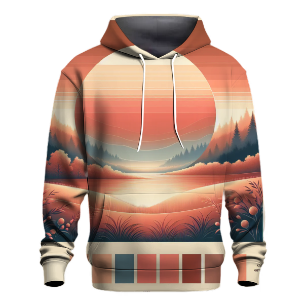 Sunset Blush Fade Hoodie