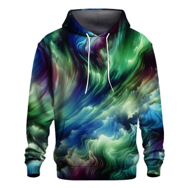 Aurora Borealis Swirl Hoodie