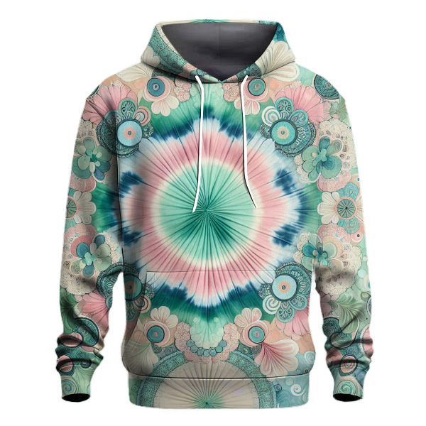 Spring Harmony Tie-Dye Hoodie