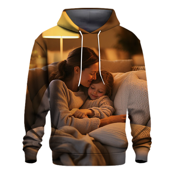 The Embrace of Dreams A Mothers Inspirational Love Hoodie