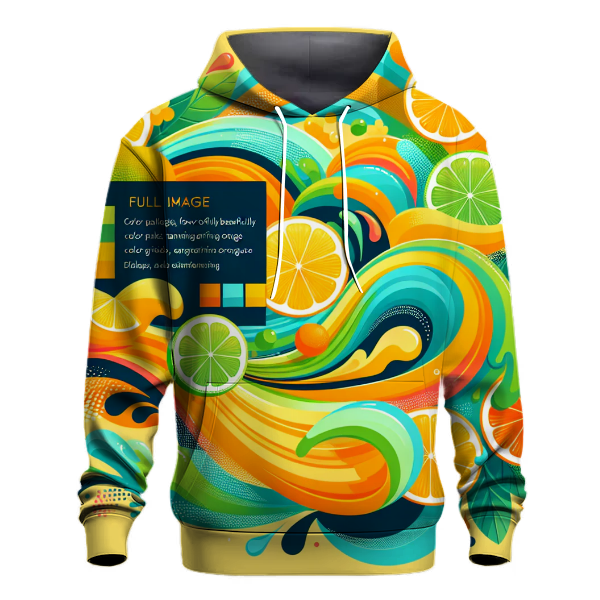Citrus Splash Breeze Hoodie