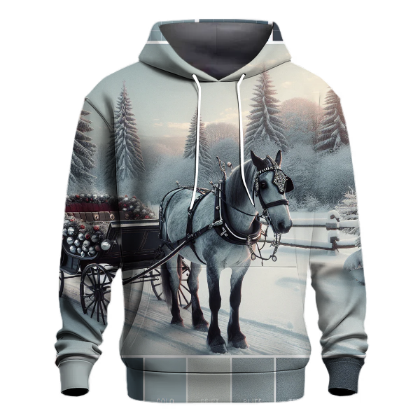 Silver Bells Sleigh Ride Hoodie