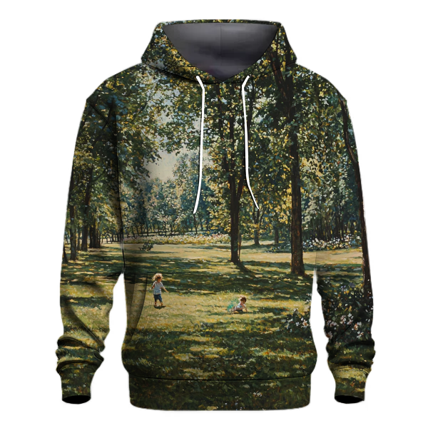 The Whispering Breeze A Mother's Gentle Presence Hoodie