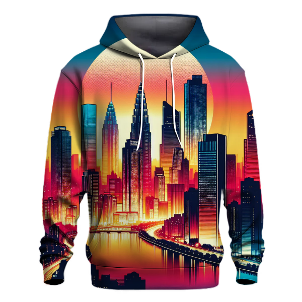Urban Skyline Vibes Hoodie