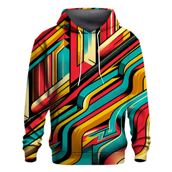 Retro Roller Rink Vibes Hoodie