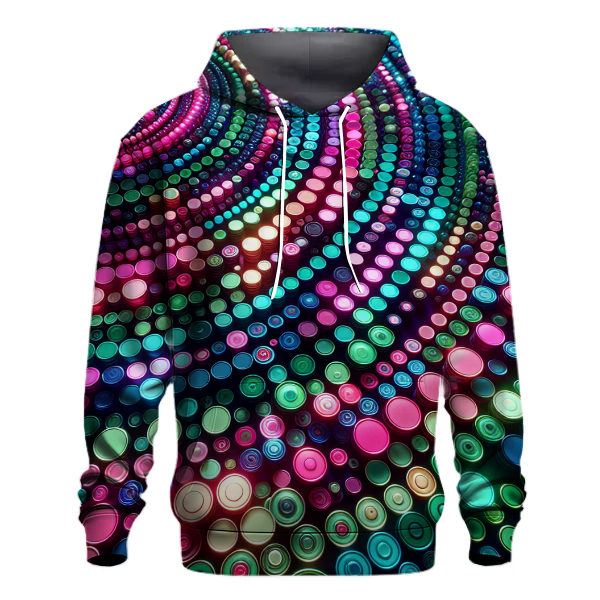 Funky Retro Disco Lights Hoodie