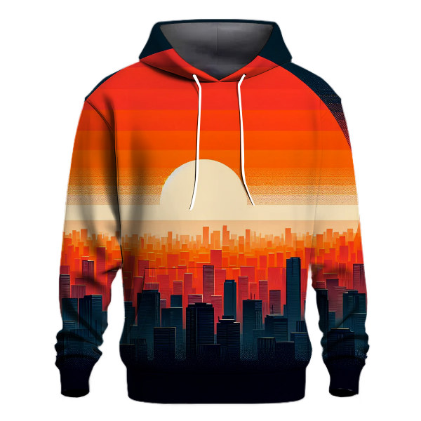 Urban Sunset Echo Hoodie