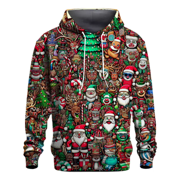Festive Holiday Puns Hoodie