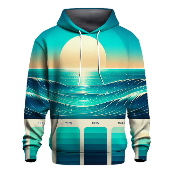 Glimmering Sea Gradient Hoodie