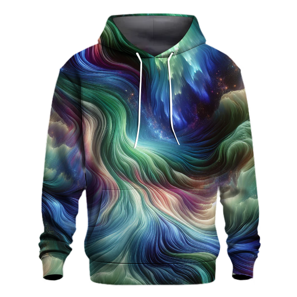 Celestial Aurora Borealis Hoodie