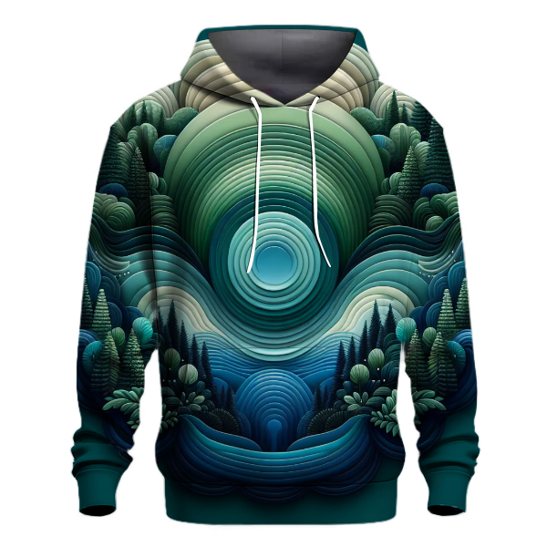 Mountain Lake Gradient Hoodie